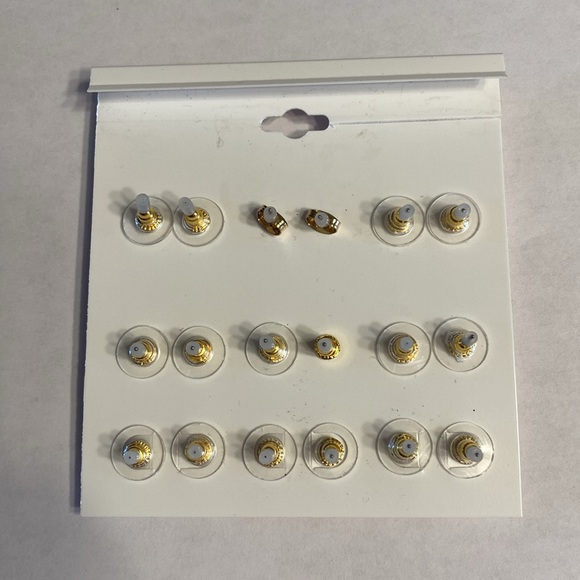 LC Lauren Conrad  set of 9 stud earrings - Picture 5 of 10